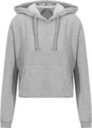 Just Hoods Kapuzenpullover Damen Cropped Hoodie