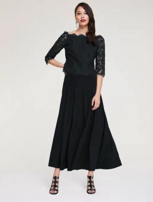 heine Klassische Bluse Spitzen-Bluse