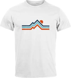 Neverless Print-Shirt Herren T-Shirt Berge Wandern
