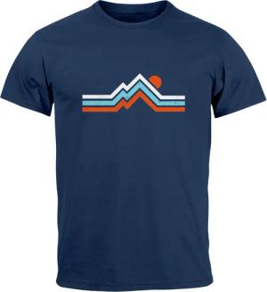 Neverless Print-Shirt Herren T-Shirt Berge Wandern