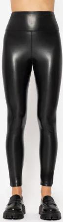 SASSYCLASSY Lederhose Highwaist Thermoleggings Damen in