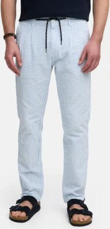 Indicode Stoffhose INWebb aus Seersucker-Gewebe für