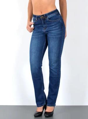 ESRA Straight-Jeans Damen Jeans Straight Leg