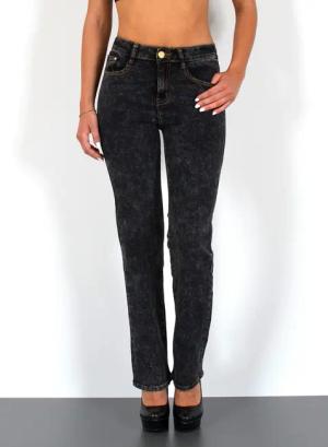 ESRA Straight-Jeans Damen Jeans Straight Leg