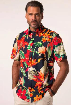JP1880 Kurzarmhemd JP 1880 Jersey-Hemd Halbarm