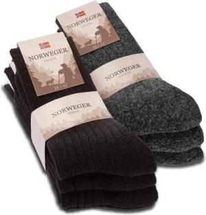 sockenkauf24 Norwegersocken 6 Paar Damen &