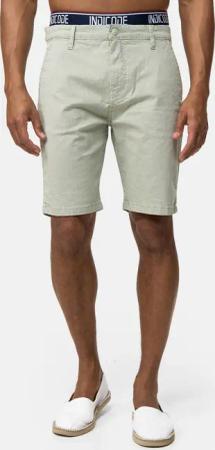 Indicode Chinoshorts Luis aus elastischer Baumwoll-Qualität