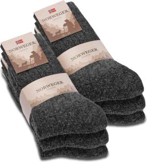 sockenkauf24 Norwegersocken 6 Paar Damen &