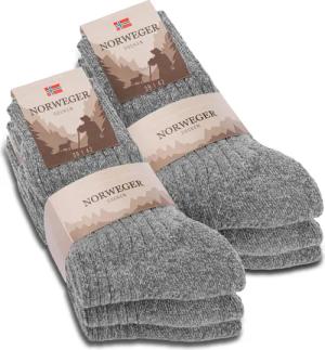 sockenkauf24 Norwegersocken 6 Paar Damen &