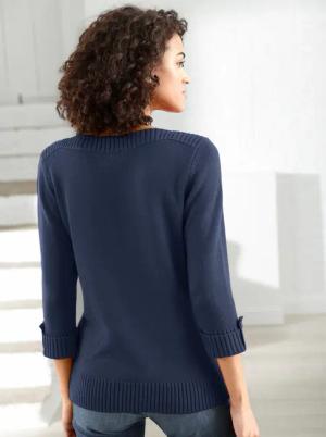 Witt Strickpullover 3/4 Arm-Pullover