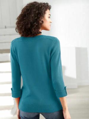 Witt Strickpullover 3/4 Arm-Pullover
