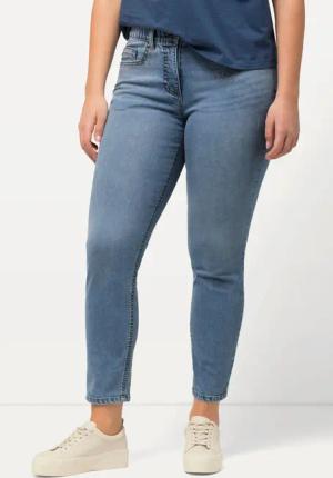Ulla Popken 5-Pocket-Jeans Jeans Sarah Ziersteine