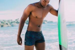 GUGGEN Mountain Badehose Badehose Herren Kastenbadehose