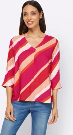heine Klassische Bluse Druckbluse