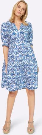 heine Etuikleid Druck-Kleid