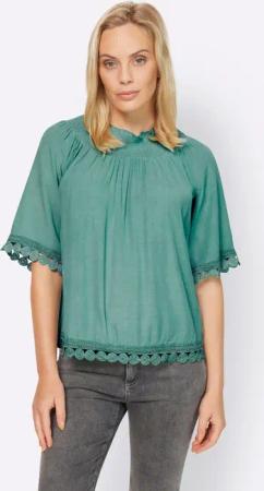 heine Klassische Bluse Crinklebluse
