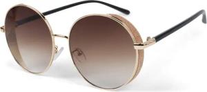 styleBREAKER Sonnenbrille Runde Sonnenbrille mit Glitzer
