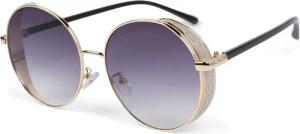 styleBREAKER Sonnenbrille Runde Sonnenbrille mit Glitzer