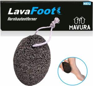 MAVURA Bimsstein LavaFoot LAVASTEIN Vulcan Hornhautentferner