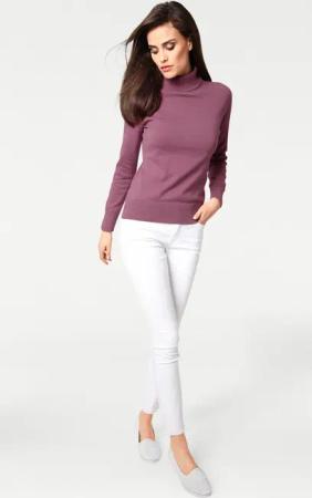 heine Strickpullover Rollkragenpullover
