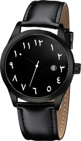 S&T Design Quarzuhr Herrenuhr Arabische Zahlen