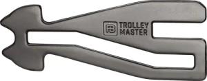 FABACH Schlüsselanhänger Trolley Master Schwarz Einkaufswagenlöser