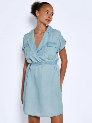 Noisy may Minikleid Vera (1-tlg) Drapiert/gerafft