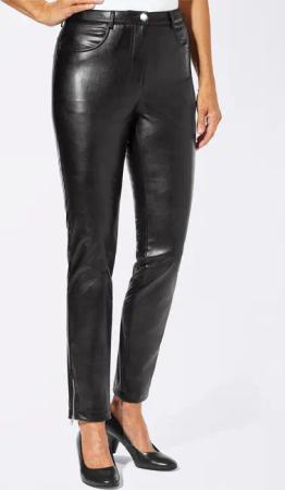 Witt Jerseyhose Lederimitathose Innenbeinlänge ca. 74