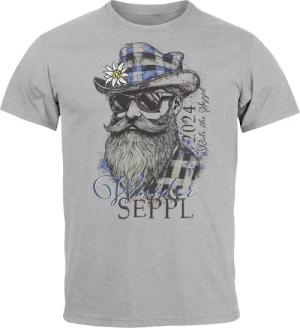 Neverless Print-Shirt Herren T-Shirt Trachtenshirt Bayern