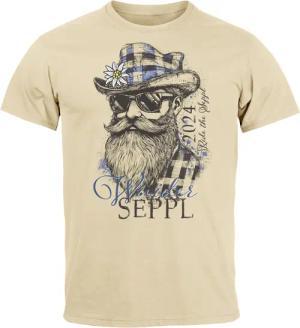 Neverless Print-Shirt Herren T-Shirt Trachtenshirt Bayern