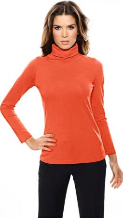 heine T-Shirt Rollkragen-Shirt