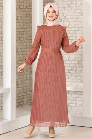 Modavitrini Abendkleid Damen Kleid elegant mit