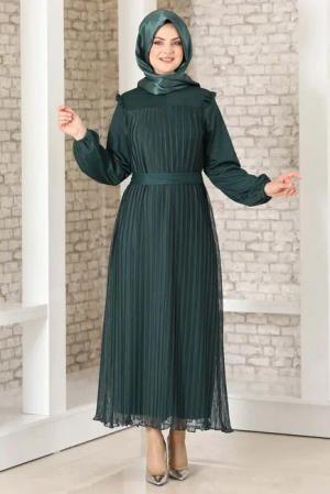Modavitrini Abendkleid Damen Kleid elegant mit