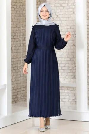 Modavitrini Abendkleid Damen Kleid elegant mit