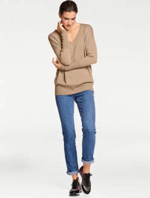 heine Strickpullover V-Pullover