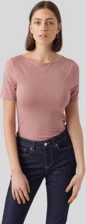 Vero Moda T-Shirt Basic Stretch mit