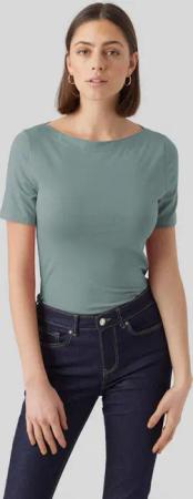 Vero Moda T-Shirt Basic Stretch mit