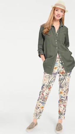 heine Klassische Bluse Longbluse