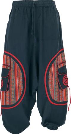 Guru-Shop Relaxhose Haremshose, Pluderhose, Pumphose, Aladinhose