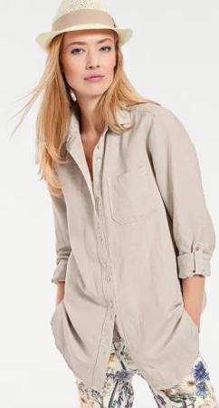 heine Klassische Bluse Longbluse