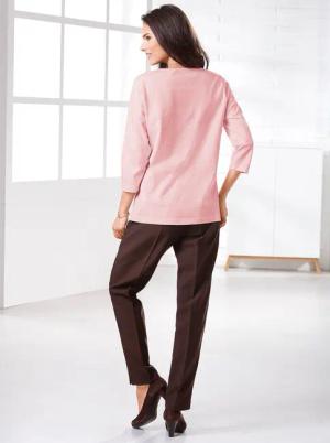 Sieh an! Jerseyhose Bügelfaltenhose Innenbeinlänge ca.