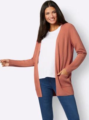 Sieh an! Strickjacke Longstrickjacke