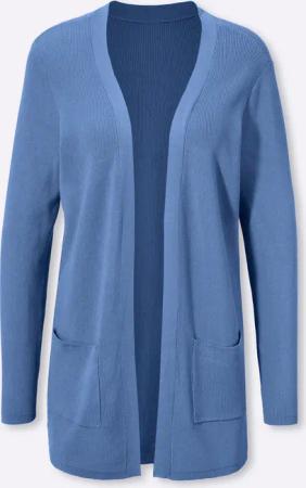 Sieh an! Strickjacke Longstrickjacke