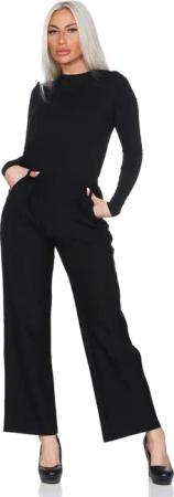 OriginalYou Bundfaltenhose Damen Schlupfhose Stoffhose moderne