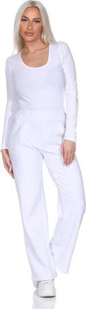 OriginalYou Bundfaltenhose Damen Schlupfhose Stoffhose moderne