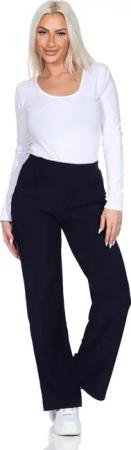 OriginalYou Bundfaltenhose Damen Schlupfhose Stoffhose moderne