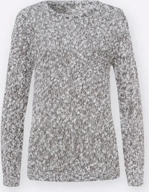 Sieh an! Strickpullover Rundhalspullover