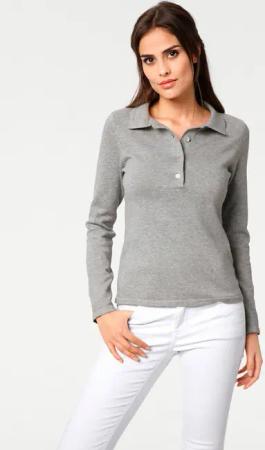 heine Strickpullover Polopullover