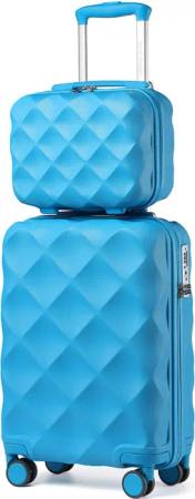 British Traveller Koffer ABS+PC Trolley mit