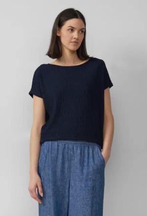 s.Oliver Shirttop Relaxed-Fit-Shirt in Struktur-Optik